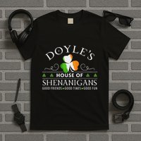 Doyle House Of Shenanigans Irish Family Name T-Shirt