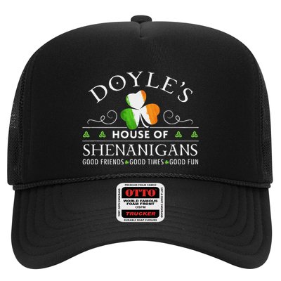 Doyle House Of Shenanigans Irish Family Name Trucker Hat