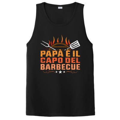 Dad Head Of The Barbecue Grill Father Bbq Cute Gift PosiCharge Competitor Tank