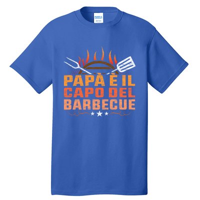 Dad Head Of The Barbecue Grill Father Bbq Cute Gift Tall T-Shirt