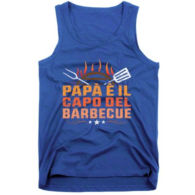 Dad Head Of The Barbecue Grill Father Bbq Cute Gift Tank Top