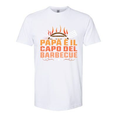 Dad Head Of The Barbecue Grill Father Bbq Cute Gift Softstyle® CVC T-Shirt