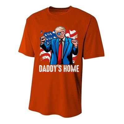 DaddyS Home President Trump Inauguration Day 2025 Performance Sprint T-Shirt