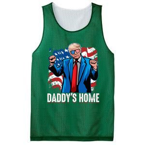 DaddyS Home President Trump Inauguration Day 2025 Mesh Reversible Basketball Jersey Tank