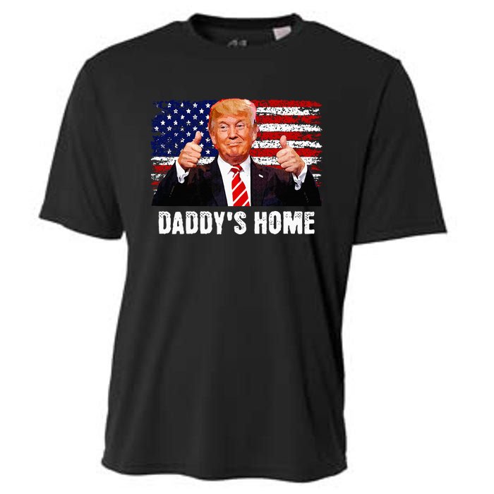 DaddyS Home President Trump 2024 Trump Won President 47 Cooling Performance Crew T-Shirt