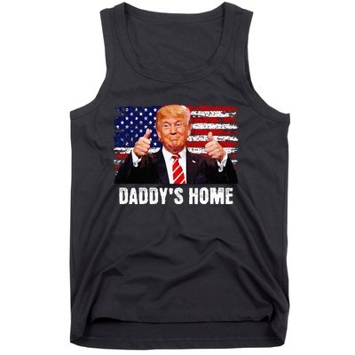 DaddyS Home President Trump 2024 Trump Won President 47 Tank Top