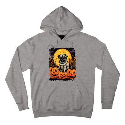 Dog Halloween Pug Tall Hoodie