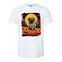 Dog Halloween Pug Softstyle CVC T-Shirt