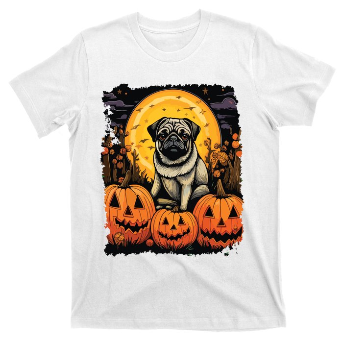 Dog Halloween Pug T-Shirt