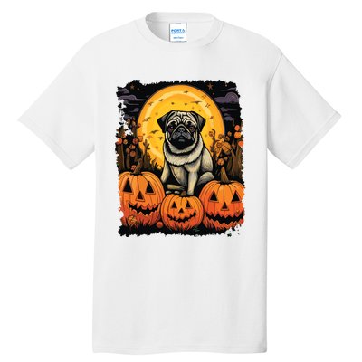 Dog Halloween Pug Tall T-Shirt