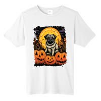 Dog Halloween Pug Tall Fusion ChromaSoft Performance T-Shirt