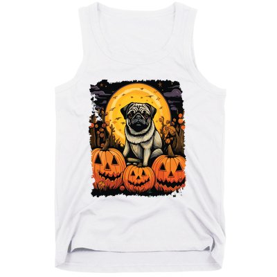 Dog Halloween Pug Tank Top