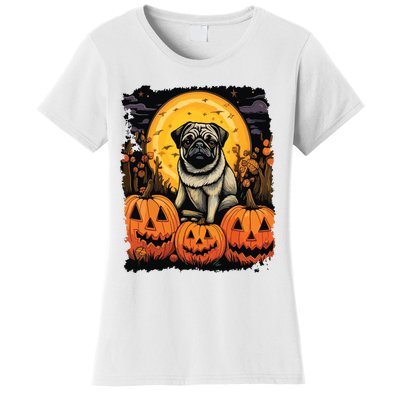 Dog Halloween Pug Women's T-Shirt