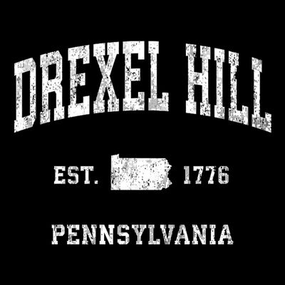 Drexel Hill Pennsylvania Pa Vintage Athletic Sports T-Shirt