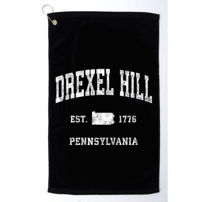 Drexel Hill Pennsylvania Pa Vintage Athletic Sports Golf Towel
