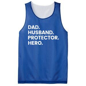 Dad Husband Protector Hero Gift Fathers Day Gift Mesh Reversible Basketball Jersey Tank