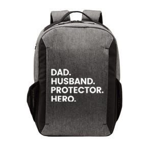 Dad Husband Protector Hero Gift Fathers Day Gift Vector Backpack