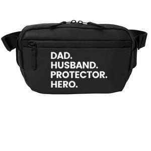 Dad Husband Protector Hero Gift Fathers Day Gift Crossbody Pack