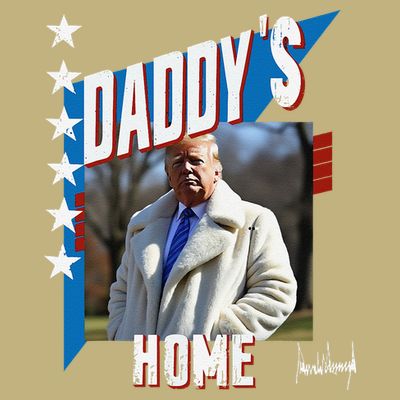 DaddyS Home Patriotic Donald Trump T-Shirt