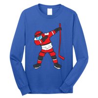 Dabbing Hockey Player Hockey Son Hockey Gift Ice Hockey Great Gift Long Sleeve Shirt