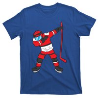 Dabbing Hockey Player Hockey Son Hockey Gift Ice Hockey Great Gift T-Shirt