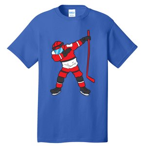 Dabbing Hockey Player Hockey Son Hockey Gift Ice Hockey Great Gift Tall T-Shirt