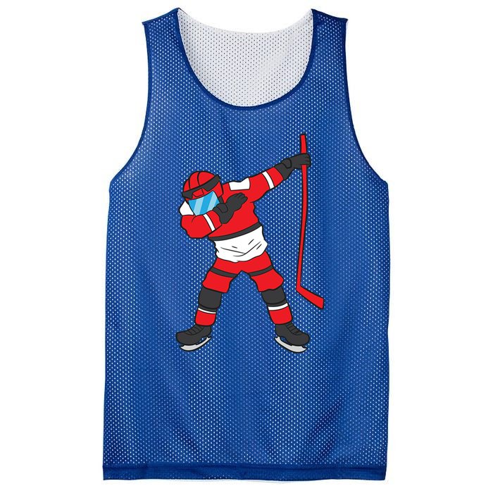 Dabbing Hockey Player Hockey Son Hockey Gift Ice Hockey Great Gift Mesh Reversible Basketball Jersey Tank