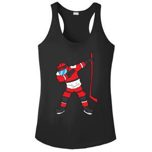 Dabbing Hockey Player Hockey Son Hockey Gift Ice Hockey Gift Ladies PosiCharge Competitor Racerback Tank