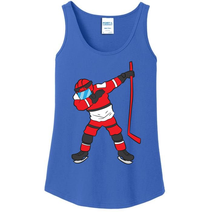 Dabbing Hockey Player Hockey Son Hockey Gift Ice Hockey Gift Ladies Essential Tank