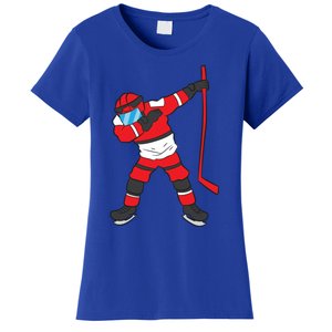 Dabbing Hockey Player Hockey Son Hockey Gift Ice Hockey Gift Women's T-Shirt