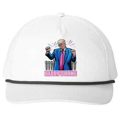 DaddyS Home President Trump Inauguration Day 2025 Snapback Five-Panel Rope Hat