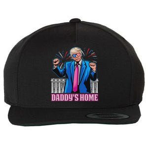 DaddyS Home President Trump Inauguration Day 2025 Wool Snapback Cap