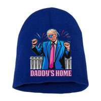 DaddyS Home President Trump Inauguration Day 2025 Short Acrylic Beanie