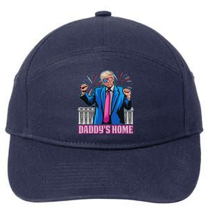 DaddyS Home President Trump Inauguration Day 2025 7-Panel Snapback Hat