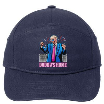 DaddyS Home President Trump Inauguration Day 2025 7-Panel Snapback Hat