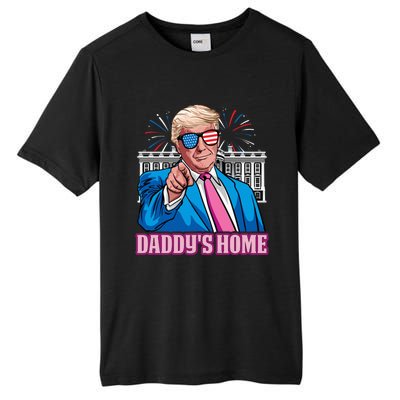 Daddys Home President Trump Inauguration Day 2025 Tall Fusion ChromaSoft Performance T-Shirt