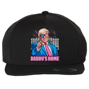 Daddys Home President Trump Inauguration Day 2025 Wool Snapback Cap