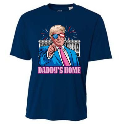 Daddys Home President Trump Inauguration Day 2025 Cooling Performance Crew T-Shirt