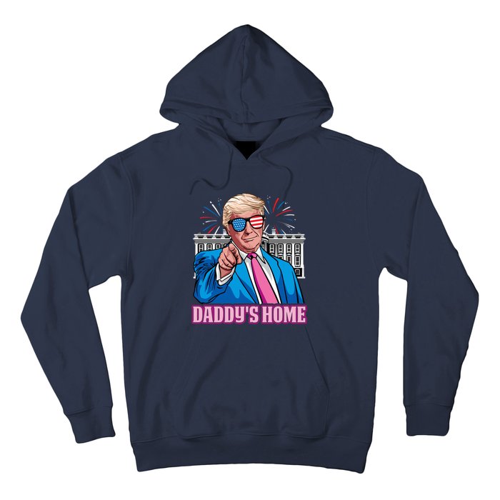 Daddys Home President Trump Inauguration Day 2025 Hoodie