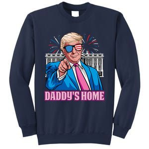 Daddys Home President Trump Inauguration Day 2025 Sweatshirt