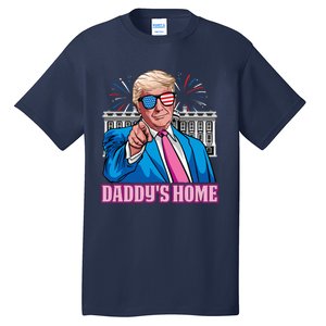 Daddys Home President Trump Inauguration Day 2025 Tall T-Shirt