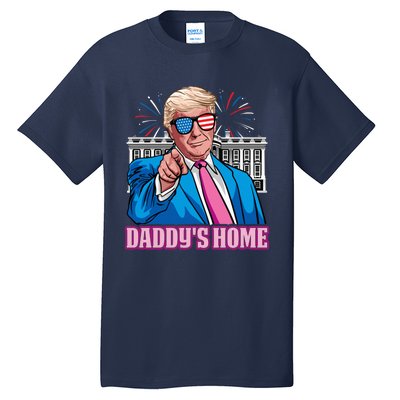 Daddys Home President Trump Inauguration Day 2025 Tall T-Shirt