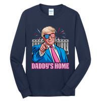 Daddys Home President Trump Inauguration Day 2025 Tall Long Sleeve T-Shirt