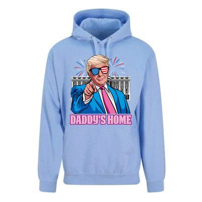 Daddys Home President Trump Inauguration Day 2025 Unisex Surf Hoodie