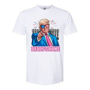 Daddys Home President Trump Inauguration Day 2025 Softstyle CVC T-Shirt