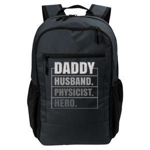 Daddy Husband Physicist Hero Fathers Day Meaningful Gift Daily Commute Backpack