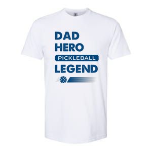 Dad Hero Pickleball Legend Gift For Pickleball Fan Sport Softstyle CVC T-Shirt