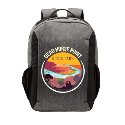 Dead Horse Point Utah State Park Souvenir Canyon River Vector Backpack