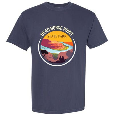 Dead Horse Point Utah State Park Souvenir Canyon River Garment-Dyed Heavyweight T-Shirt