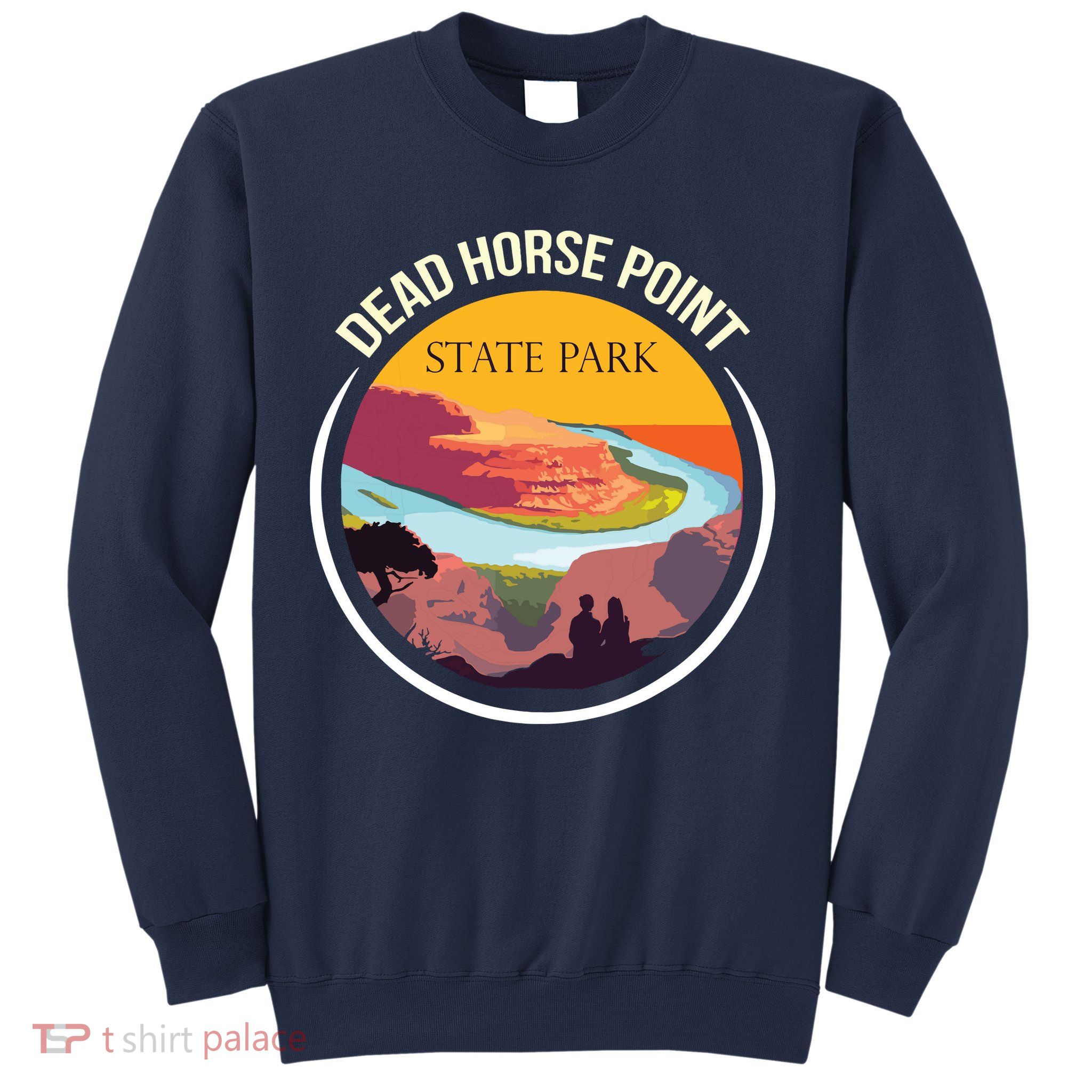 Dead Horse Point Utah State Park Souvenir Canyon River Sweatshirt